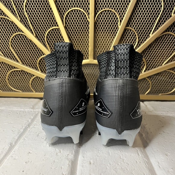 Nike Alpha Menace Elite 3 Men's Football Cleats Black CT6648-001 Men's Size 8 - Picture 9 of 9